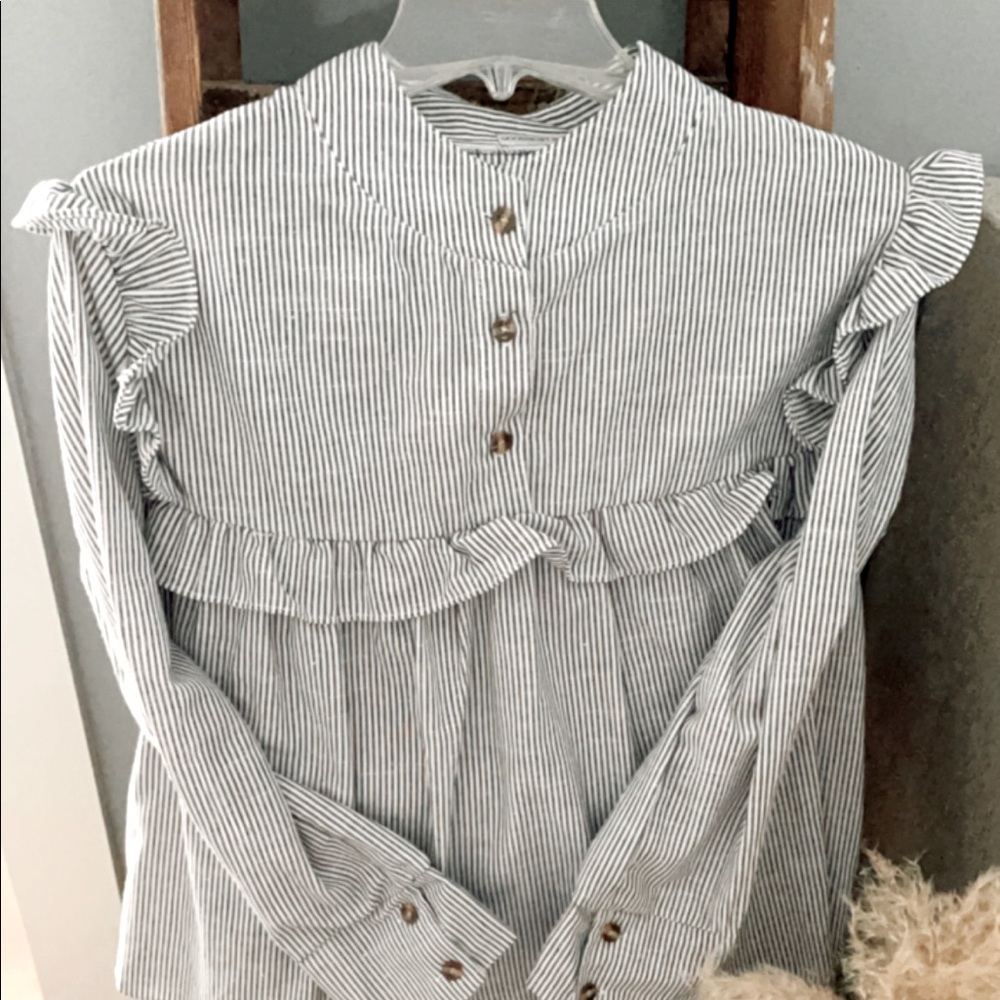 Ruffled blouse
